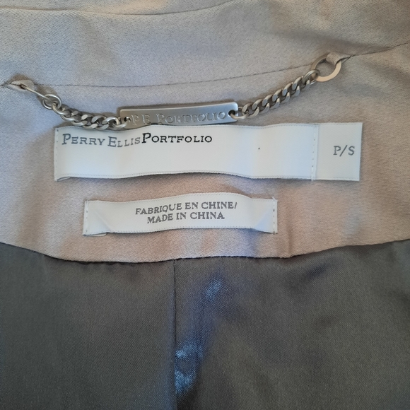 NWOT -Gorgeous Perry Ellis ombre suit coat - Picture 9 of 10